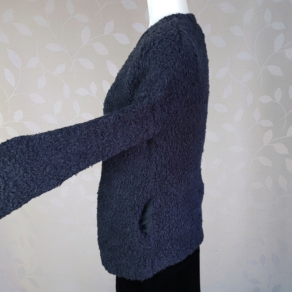Ecote Urban Outfitters Gray Boucle Open Cardigan Sweater Witchy Boho Softgoth XS - Picture 7 of 12